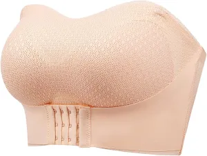 No Slip Compression Sports Bras for Women Sexy Wireless Breathable Sporty Push Up Running High Support Gym Supportive