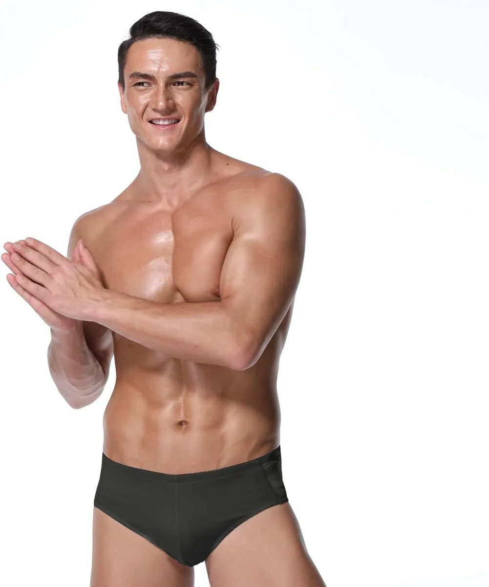 NonEcho Men Padded Underwear Briefs Boxers Men Butt Booster Hip Enhancer 4 Detachable Pads