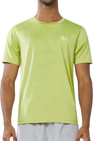 NORTHYAD Men's Athletic Shirts Workout Running Short Sleeve T-Shirt Quick Dry Lightweight Gym Tee Tops