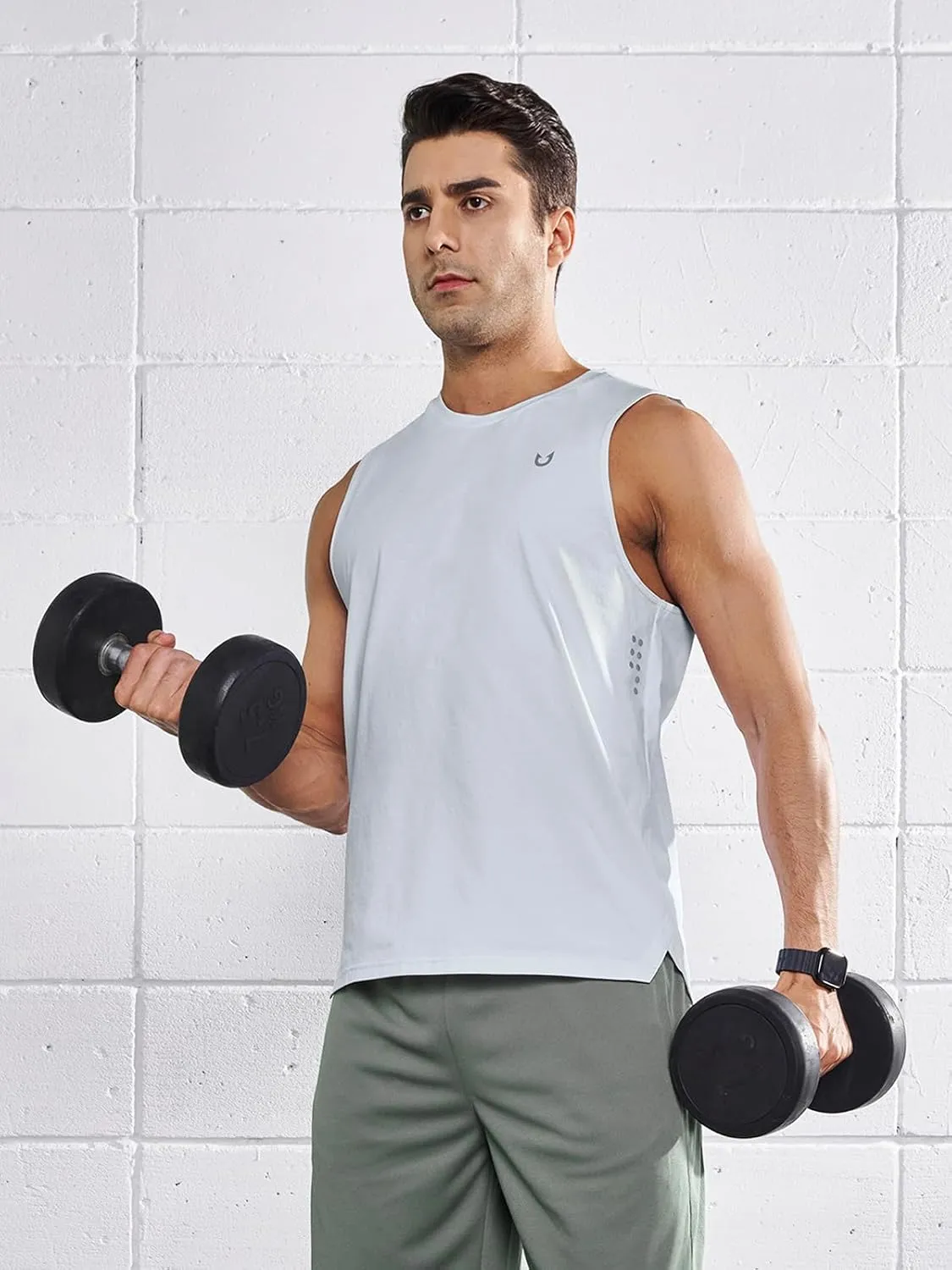NORTHYARD Men's Workout Tank Tops Quick Dry Running Shirts Sleeveless Muscle Shirts Athletic Training Sports