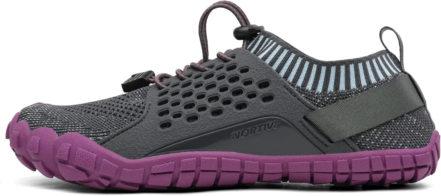 NORTIV 8 Women's Quick Dry Water Shoes Barefoot Sports Aqua Beach Pool Swim Shoes TREKLADY