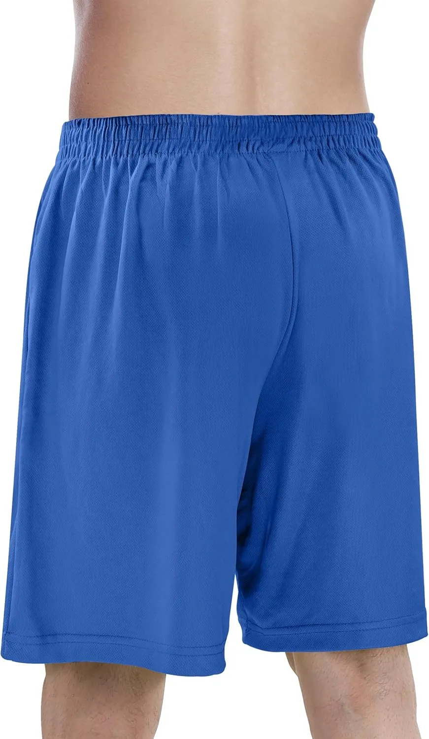 NY Threads Men's Athletic Shorts Quick Dry Loose-Fit Lightweight Running Workout Gym Shorts with Pockets
