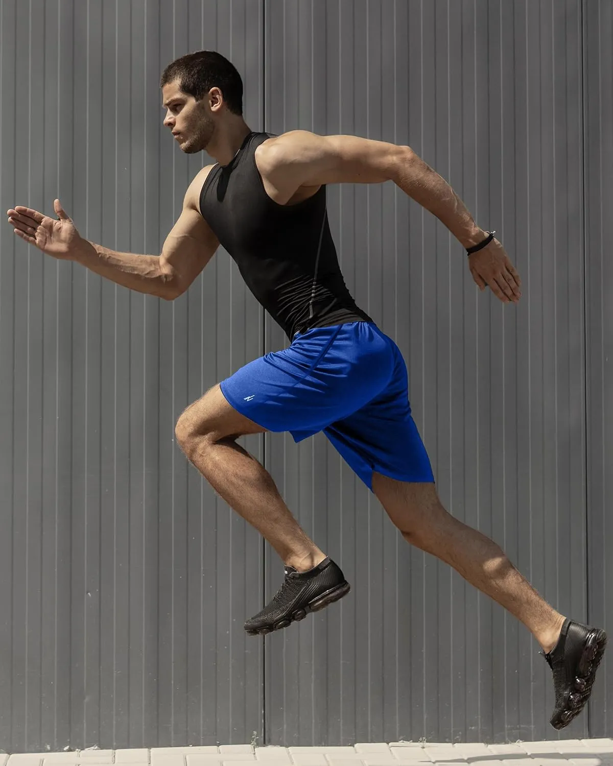 NY Threads Men's Athletic Shorts Quick Dry Loose-Fit Lightweight Running Workout Gym Shorts with Pockets