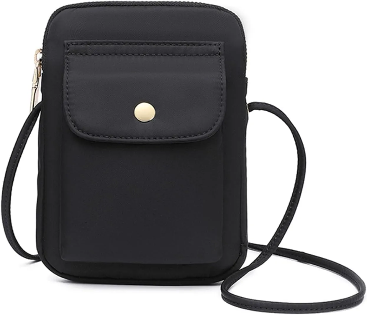 nylon Crossbody Lanyard Mobile Phone Bag Stylish Accessory With Adjustable Strap