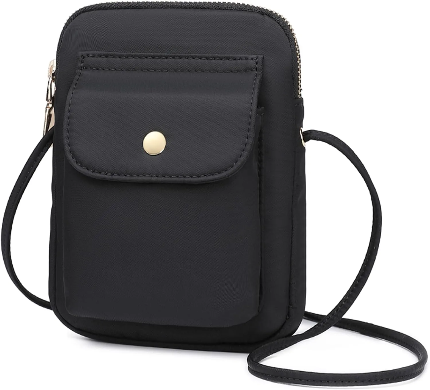nylon Crossbody Lanyard Mobile Phone Bag Stylish Accessory With Adjustable Strap