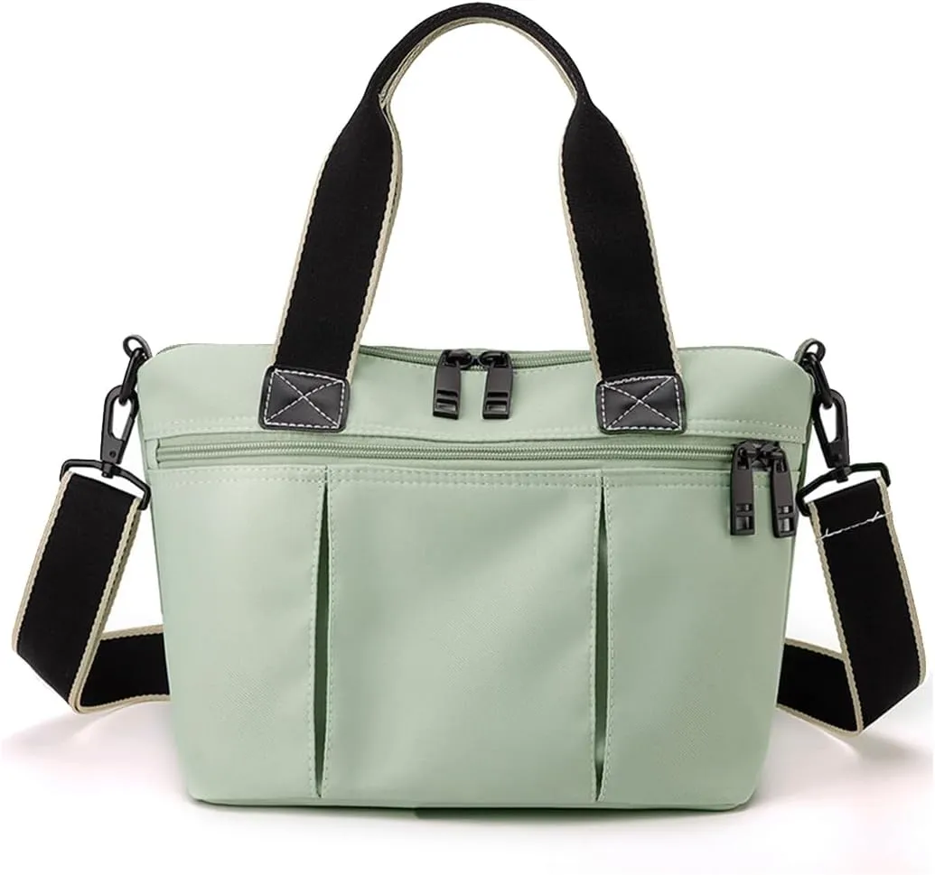 Nylon Handbag Waterproof Shoulder Bag for Women - Casual Crossbody Top Handle Messenger Bag