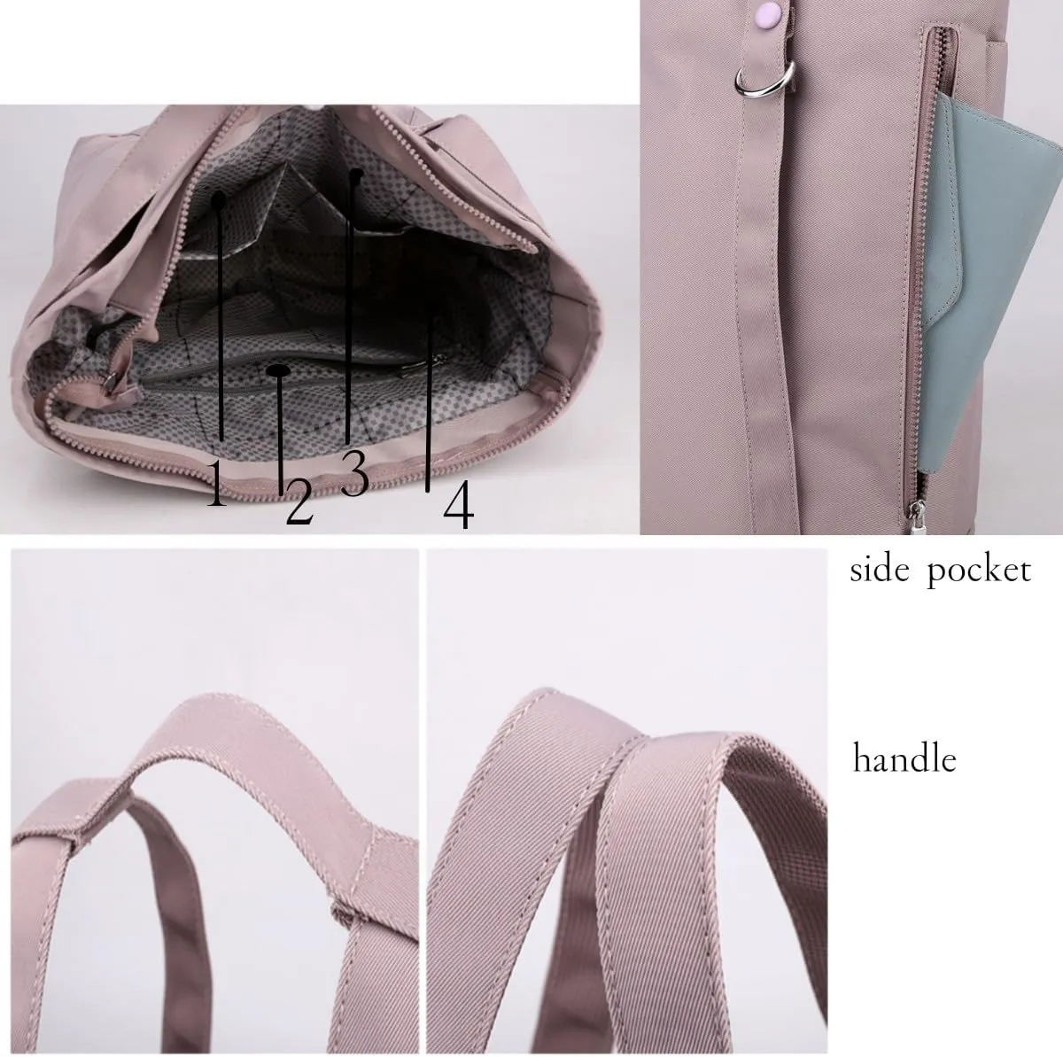 Nylon Purses for Women Tote Bags Hobo Crossbody Bags Large Work Travel Shoulder Bags Handbags Wallet Gift for Women