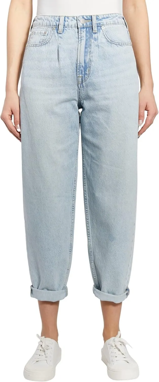 O A T NEW YORK Women's Luxury Clothins Basic High Rise Denim Jeans with Five Pockets, Comfortable & Stylish Pants