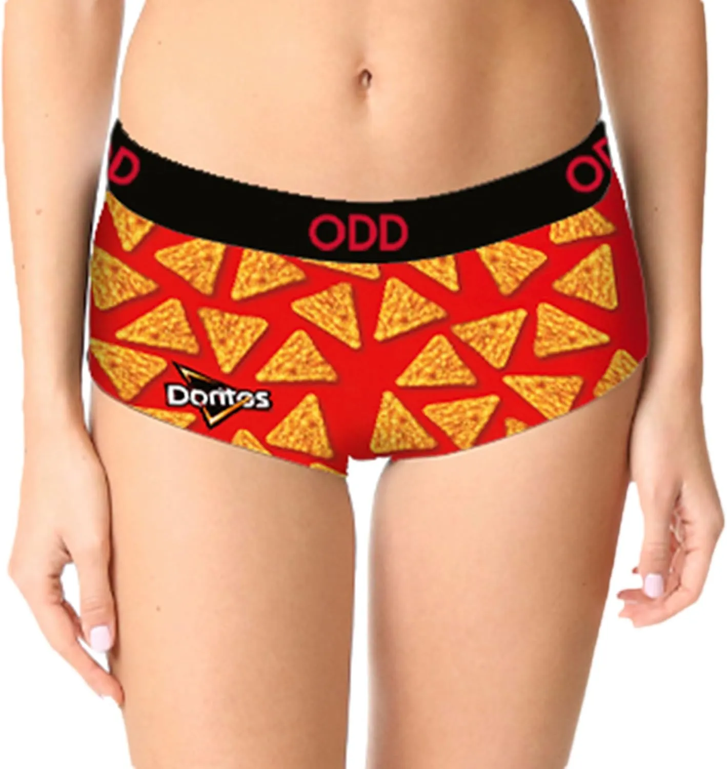 Odd Sox, Women's Fun Candy & Snack Food Boy Shorts, Assorted Styles