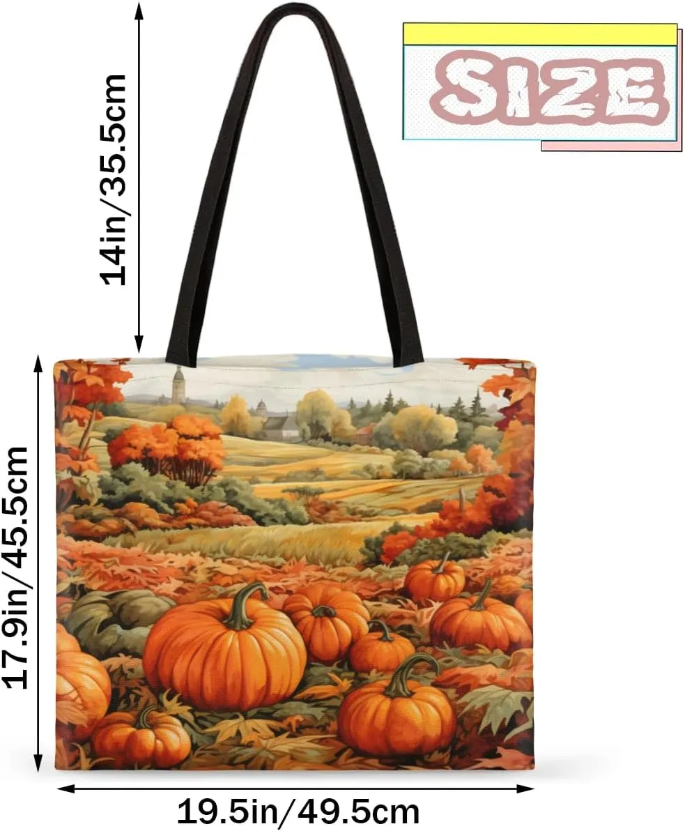 Oil Painting Venice Canvas Tote Bag for Women Men Stylish Tote Handbag Shoulder Bag Reusable Grocery Bag