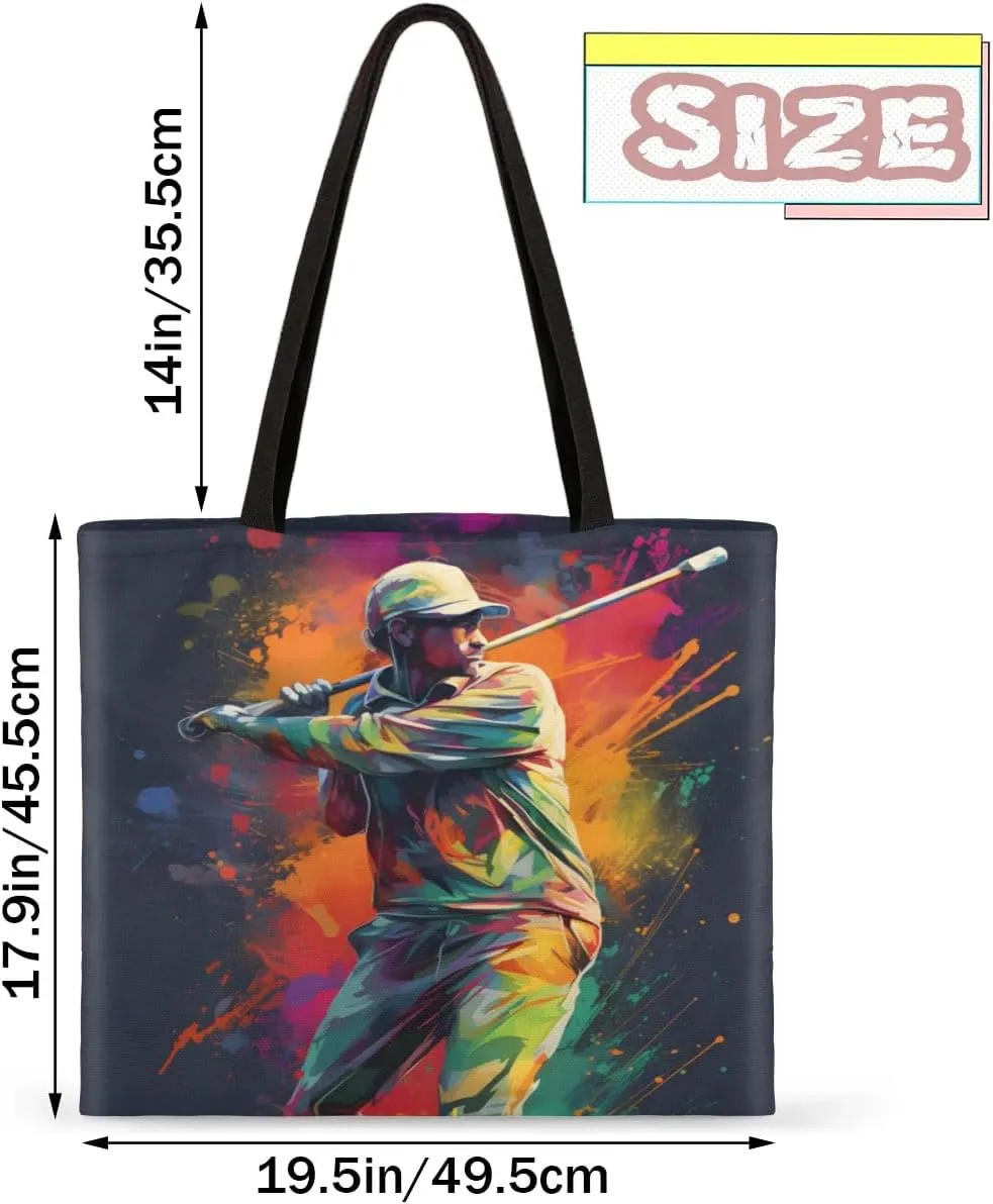 Oil Painting Venice Canvas Tote Bag for Women Men Stylish Tote Handbag Shoulder Bag Reusable Grocery Bag