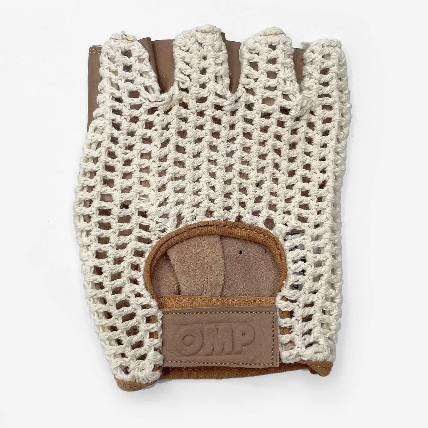 OMP - Tazio Vintage Glove Cream/Brown Leather - SizeM (IB0-0747-A01-010-M)