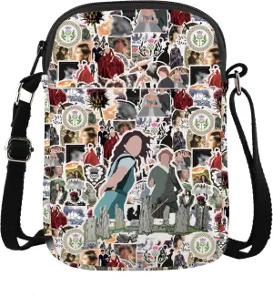 Out Land Crossbody Bag TV Series Themed Gift Out Land Gift For Women Scotland Thistle Tv Show Gift Handbag