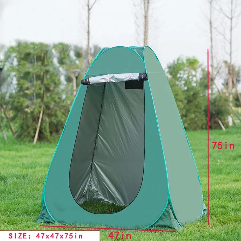 Outdoor Portable Shower Tent, Pop up Changing Tent, Camping Shower Tent, Indoor and Outdoor Folding Tents, Suitable for Hiking and Beach awnings, Picnic Fishing, etc.