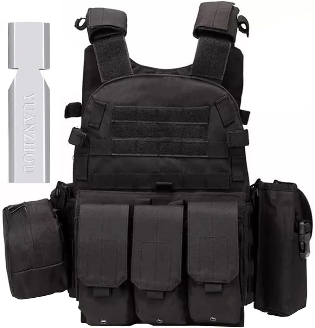 Outdoor Tactical Multi-Function MOLLE Expands Convenient Military Training Combat Exercises Combination Vest