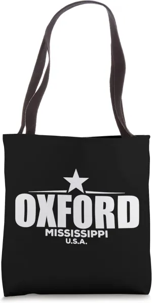 Oxford Mississippi Retro Vintage Tote Bag