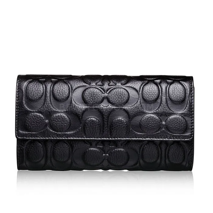 Oxford printed long purse