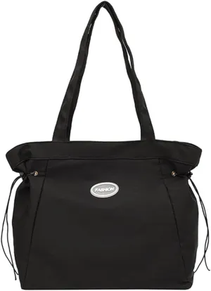Oxford Tote Bag for Women Side-Cinch Shoulder Bag Casual Multi Pockets Handbag Waterproof Large Top Handle Bag