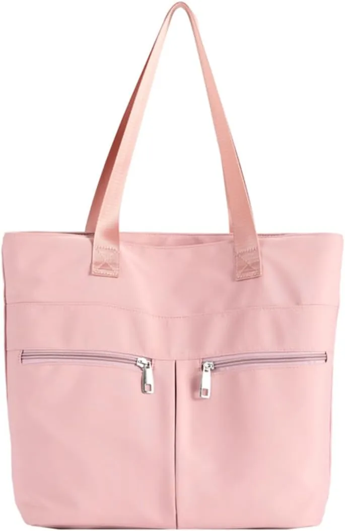Oxford Tote Bag for Women Waterproof Handbag Large Capacity Shoulder Bag Multi-Pocket Top Handle Bag Casual Hobo Bag