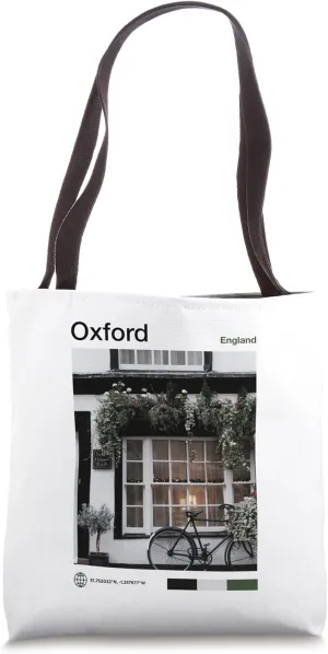 Oxford Travel Art - Oxford Souvenir Oxfordshire - English Tote Bag
