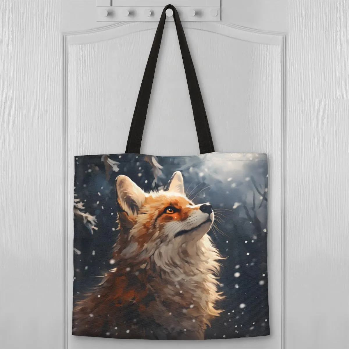 Panda Lying Naps Pattern Canvas Tote Bag for Women Men Stylish Tote Handbag Shoulder Bag Reusable Grocery Bag