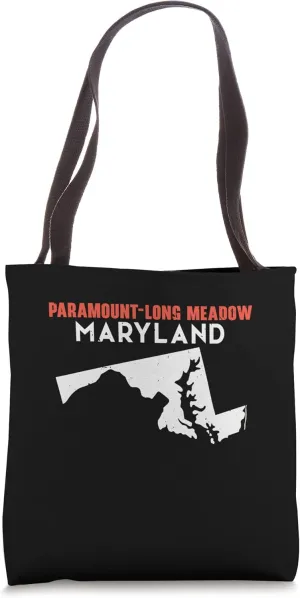 Paramount-Long Meadow Maryland USA State America Travel Mary Tote Bag