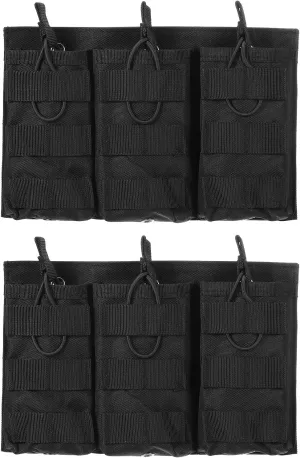 PATIKIL Outdoor Multipurpose Open Top Triple Pouch