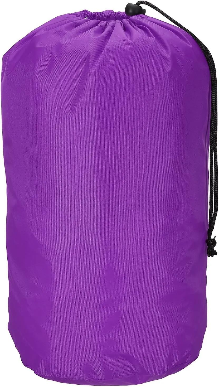PATIKIL Stuff Sack, Waterproof Outdoor Storage Sack Portable Drawstring Dust Flap Bag for Camping Hiking