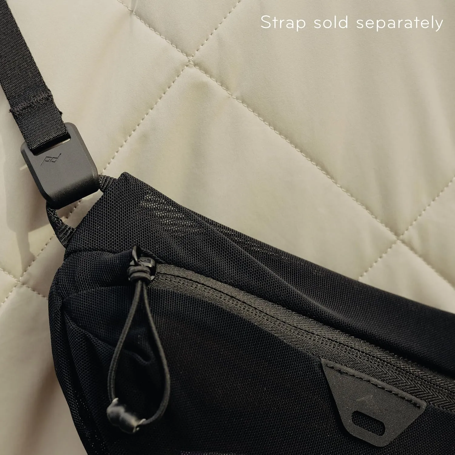 Peak Design Ultra Light Mesh Packing Cube for Quick and Efficient packing while travelling (Black - XXS)