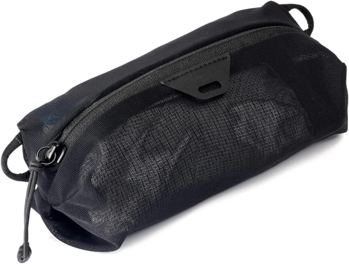 Peak Design Ultra Light Mesh Packing Cube for Quick and Efficient packing while travelling (Black - XXS)