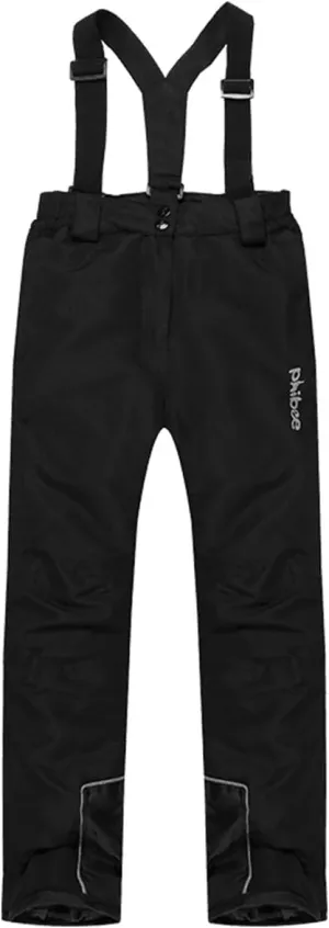 PHIBEE Boys' Waterproof Breathable Polyester Snowboard Ski Pants