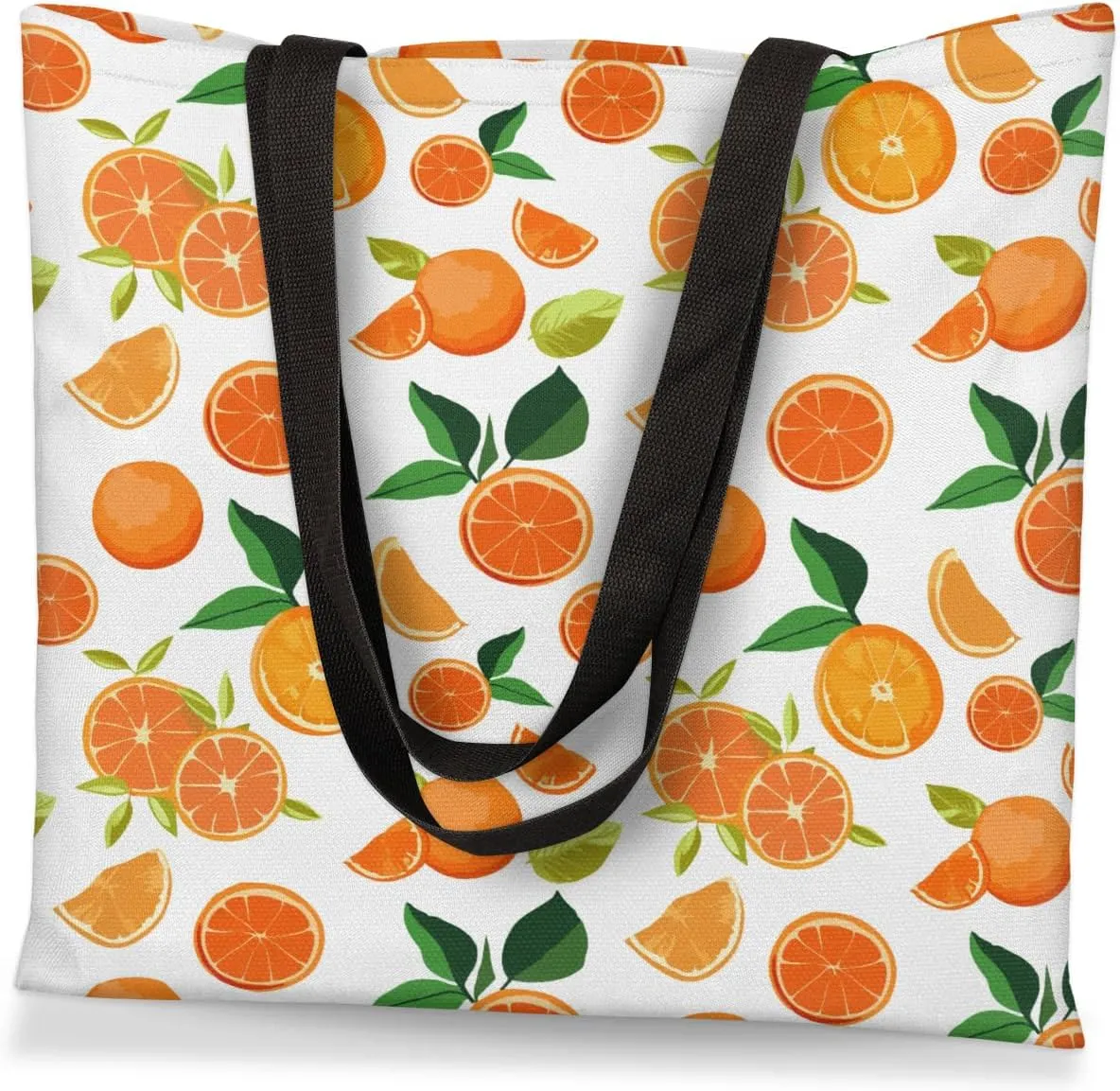 Pink Roses Flowers Bloom Canvas Tote Bag for Women Men Stylish Tote Handbag Shoulder Bag Reusable Grocery Bag