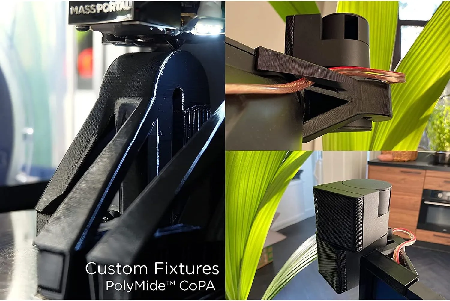 Polymaker Nylon Filament 1.75mm 0.75kg Black CoPA, PolyMide CoPA Warp Free Nylon 3D Printer Filament, Strong & Tough & Heat Resistant