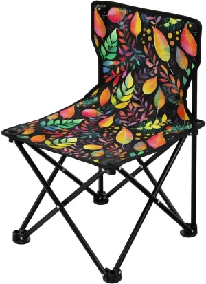 Portable Camping Chairs Leaves Autumn Fall Lightweight Folding Chair for Camping, Beach, Picnic, Travel and Sports with Carry Bag 20849620