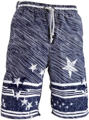 PREFER TO LIFE Men's Board Shorts, Quick Dry Swimwear Beach Holiday Party Bermuda Swim Big Pants …