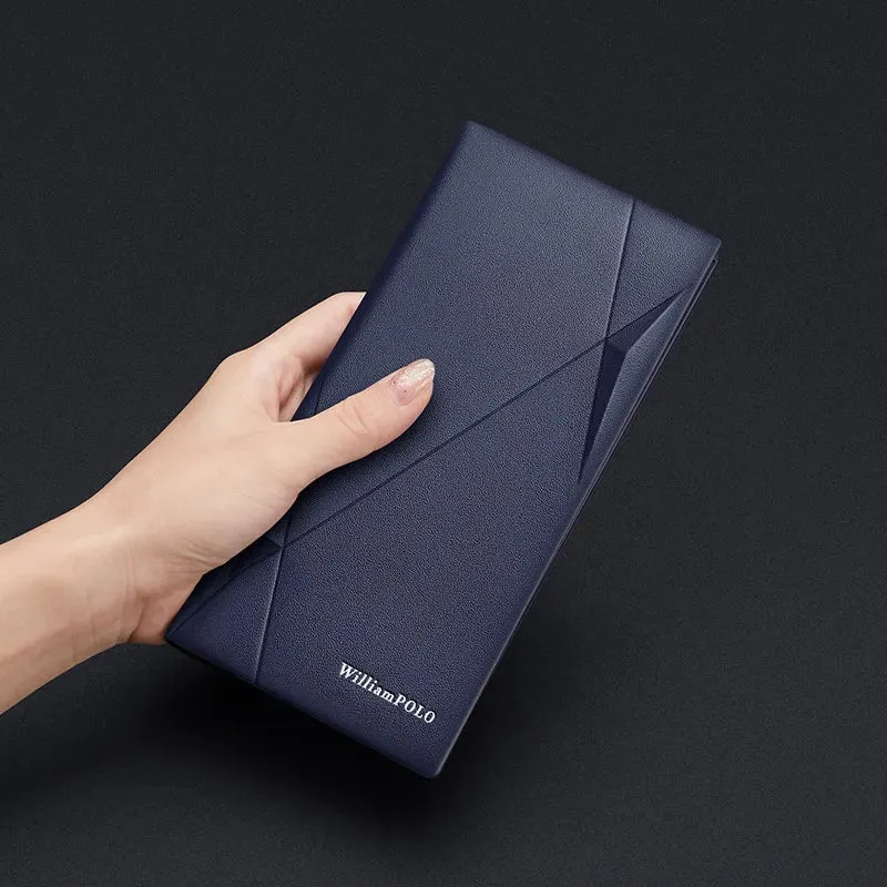Premium Quality PU Leather Long Style Wallet for Cash, Mobile & Cards Slot