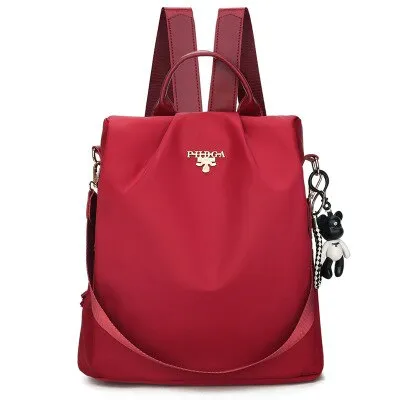 Printing Female Travel Backpack Bags For Women Oxford Waterproof Outdoor Ladies Bagpack Female Girl's Outdoor Shopping Backpack