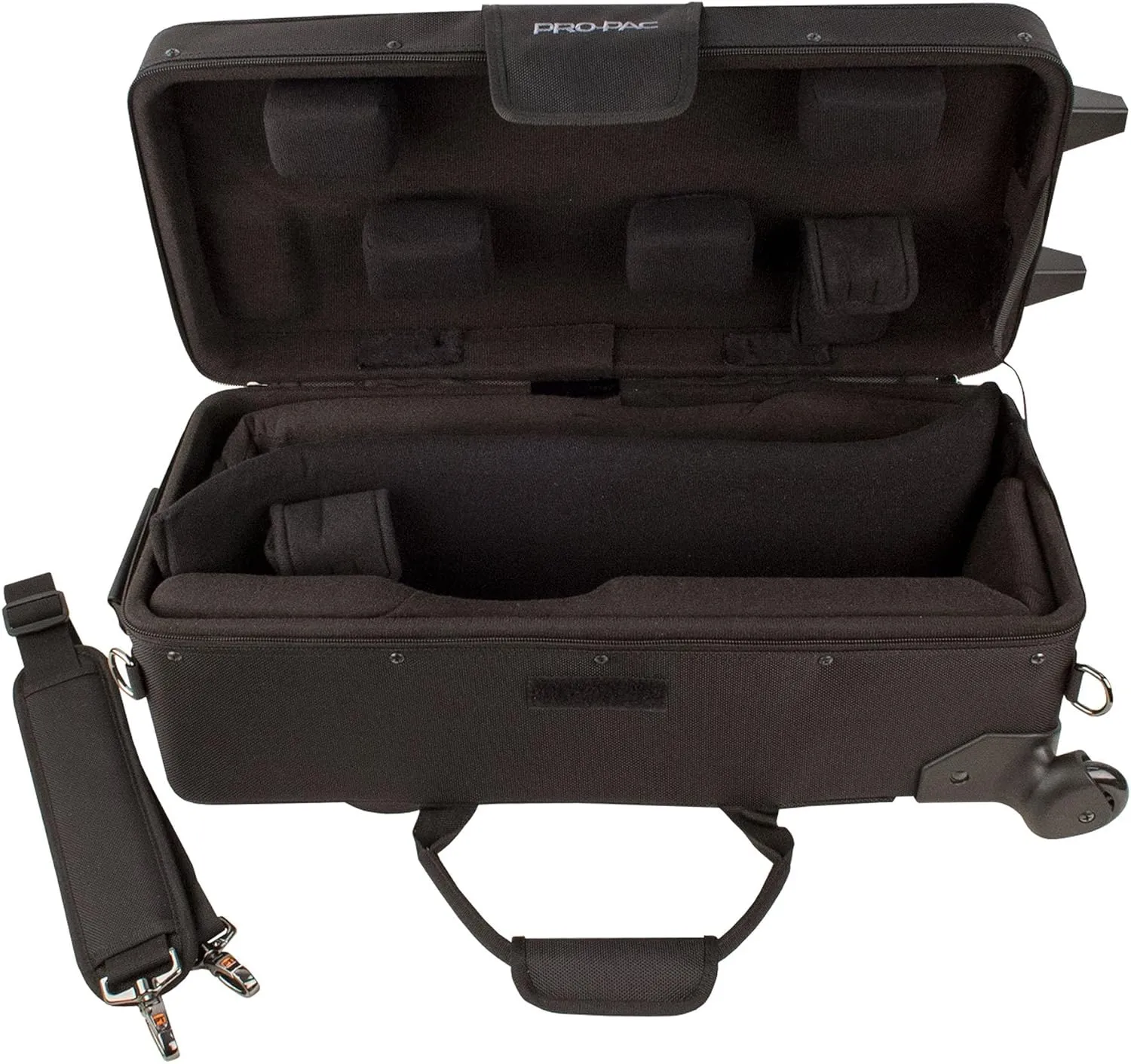 Protec iPAC DOUBLE TRUMPET CASE WITH WHEELS