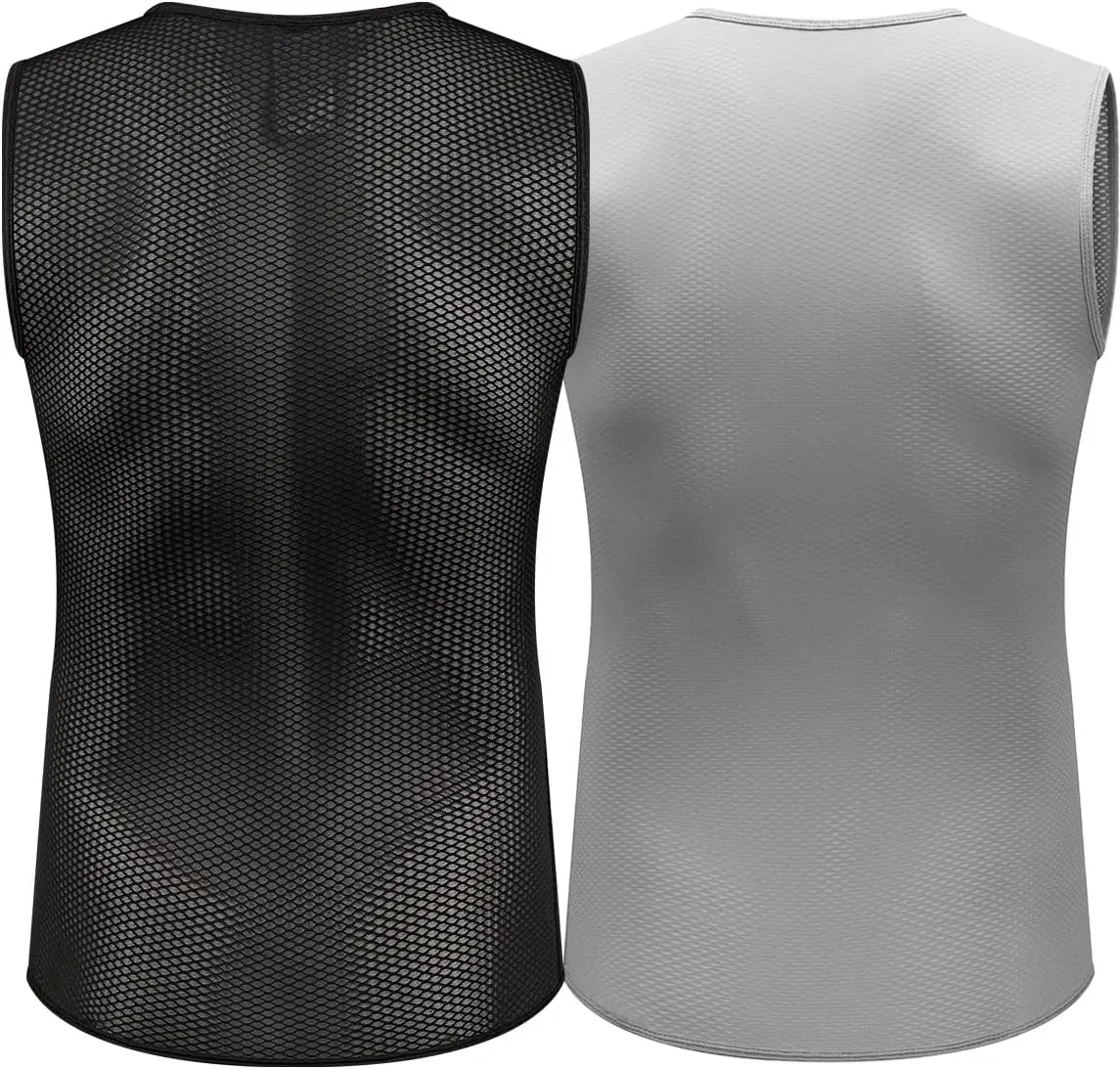 Przewalski Men’s Sleeveless Cycling Undershirt Quick Dry Bike Base Layer Vests Breathable Bicycle Jerseys Biking Tank Tops