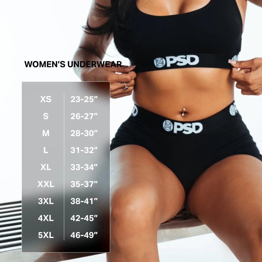 PSD Women's Hooters Cheeky Underwear - Cheeky Cut Women's Underwear - Comfortable Stretch Panties for Women