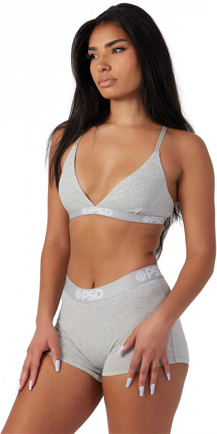 PSD Women's Modal Premium Triangle Bralette - Bralettes for Women with Adjustable Straps and Breathable Fabric