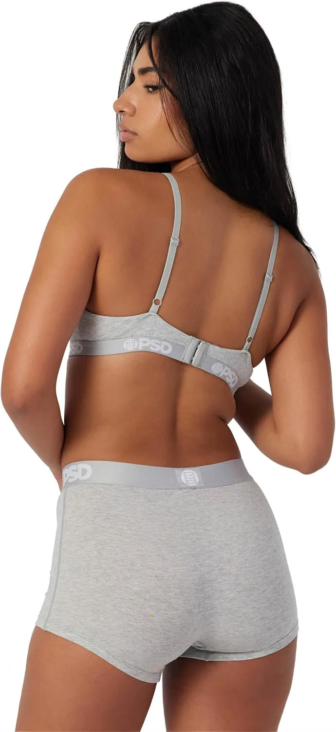 PSD Women's Modal Premium Triangle Bralette - Bralettes for Women with Adjustable Straps and Breathable Fabric