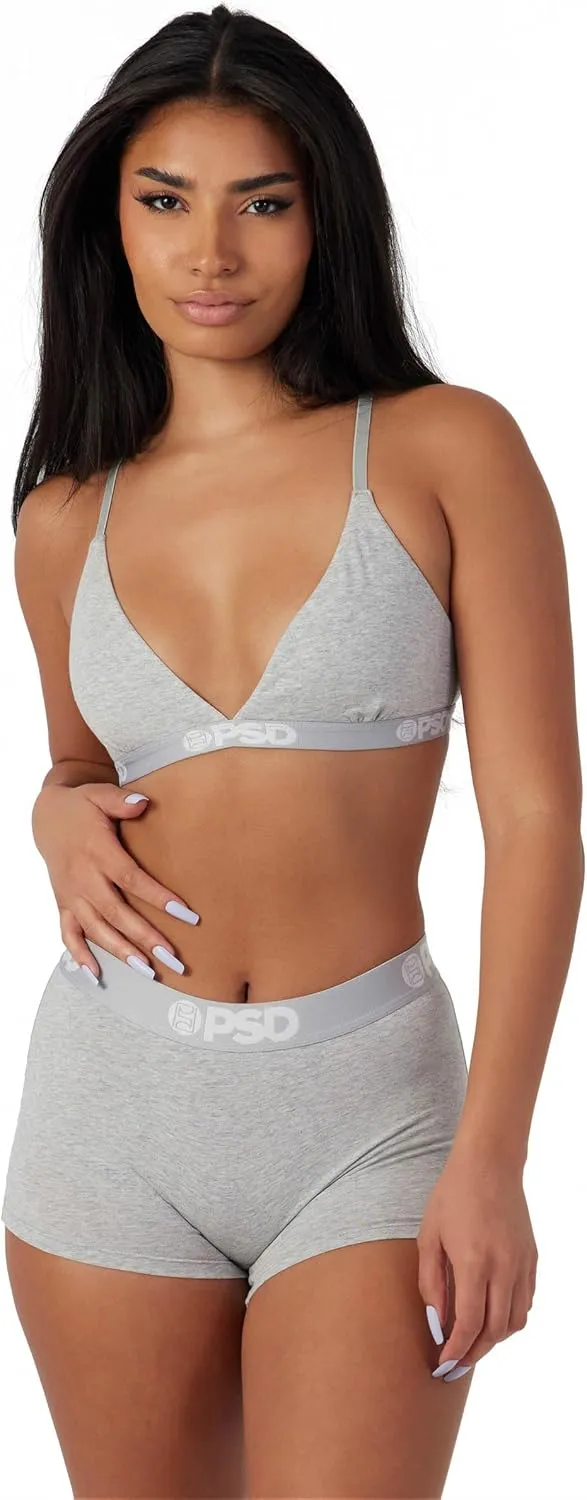 PSD Women's Modal Premium Triangle Bralette - Bralettes for Women with Adjustable Straps and Breathable Fabric