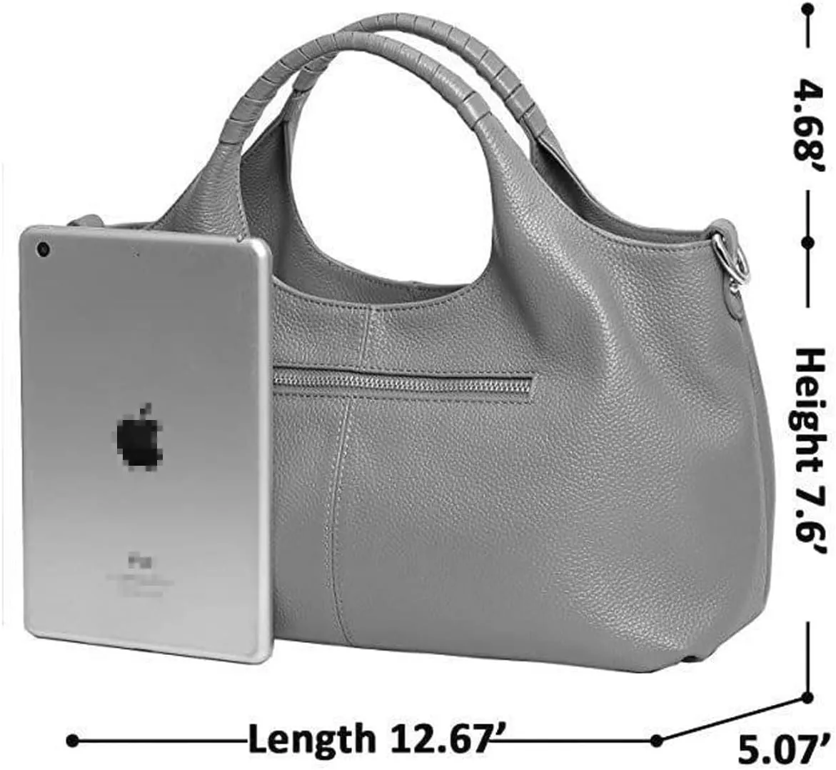 PU Leather Top Handle Purse Large Satchel Bag Designer Shoulder Bag Casual Tote Ladies Crossbody Bag for Women