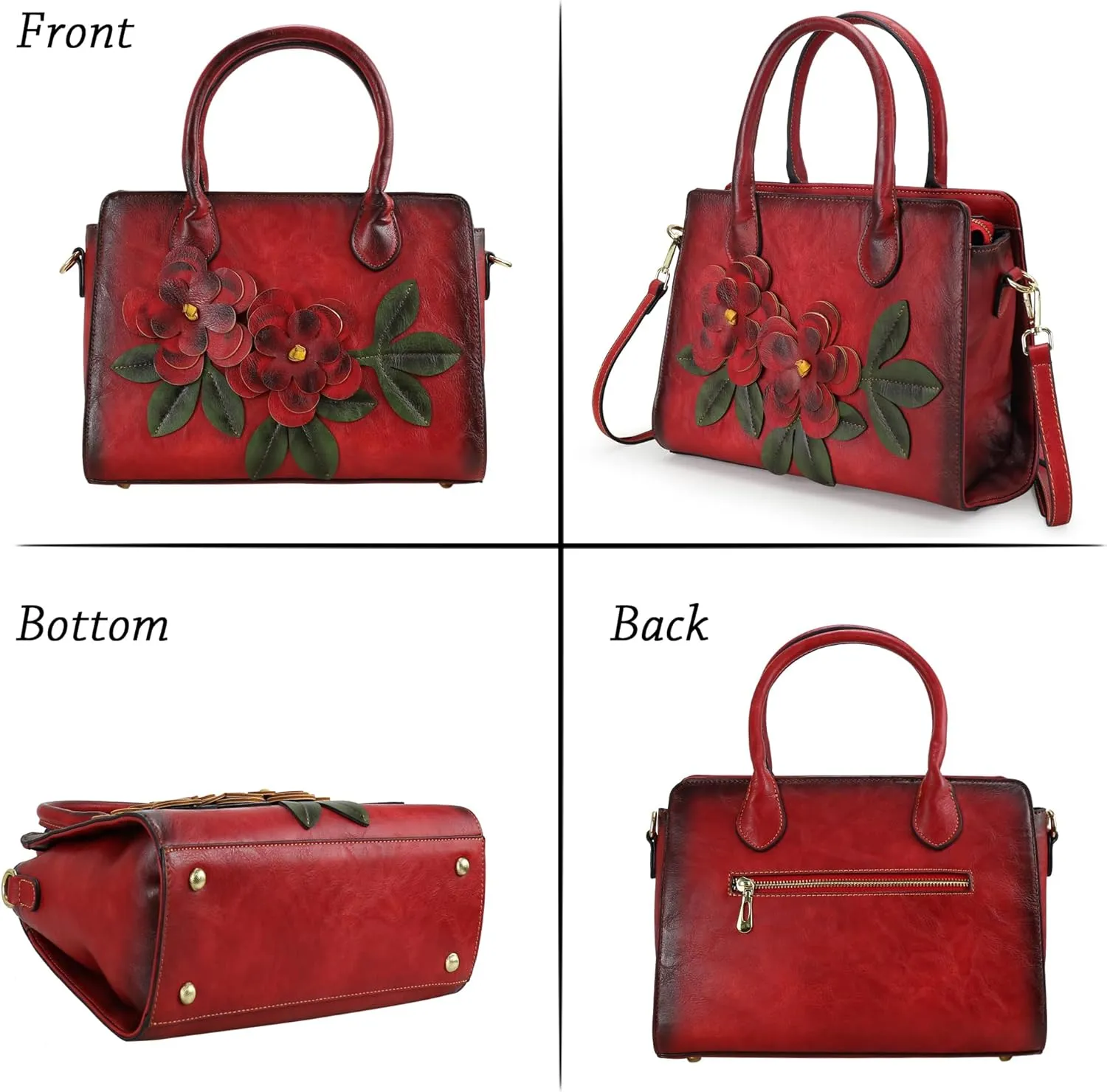 Purses and Handbags for Women, Tote Bag Western Shoulder Bag Satchel Handbags Top Handle for ladies