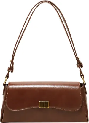Purses for Women Vintage Shoulder Bags Women's Tote Handbags PU Leather Crossbody Bag with Adjustable Strap