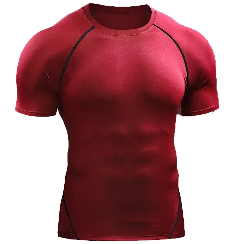 Quick Dry Compression Sport Top For Men