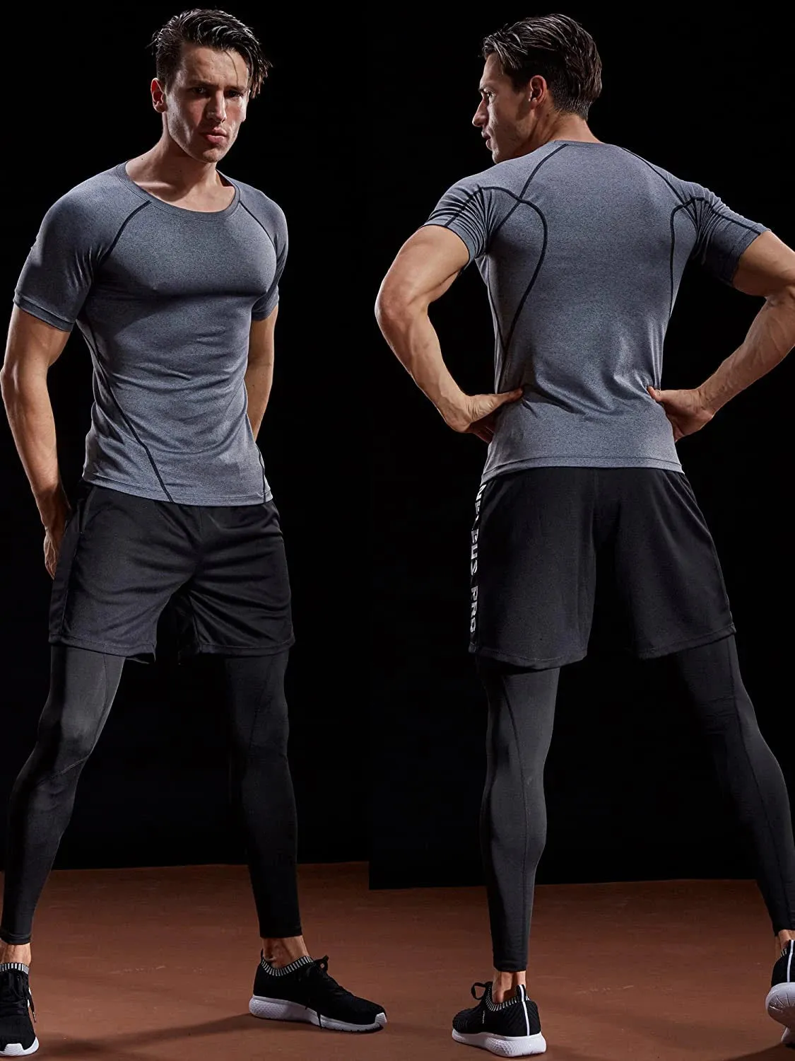 Quick Dry Compression Sport Top For Men