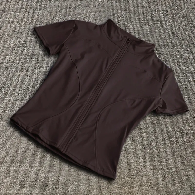 Quick-Dry Zip Sports Top – ActiveFlex™