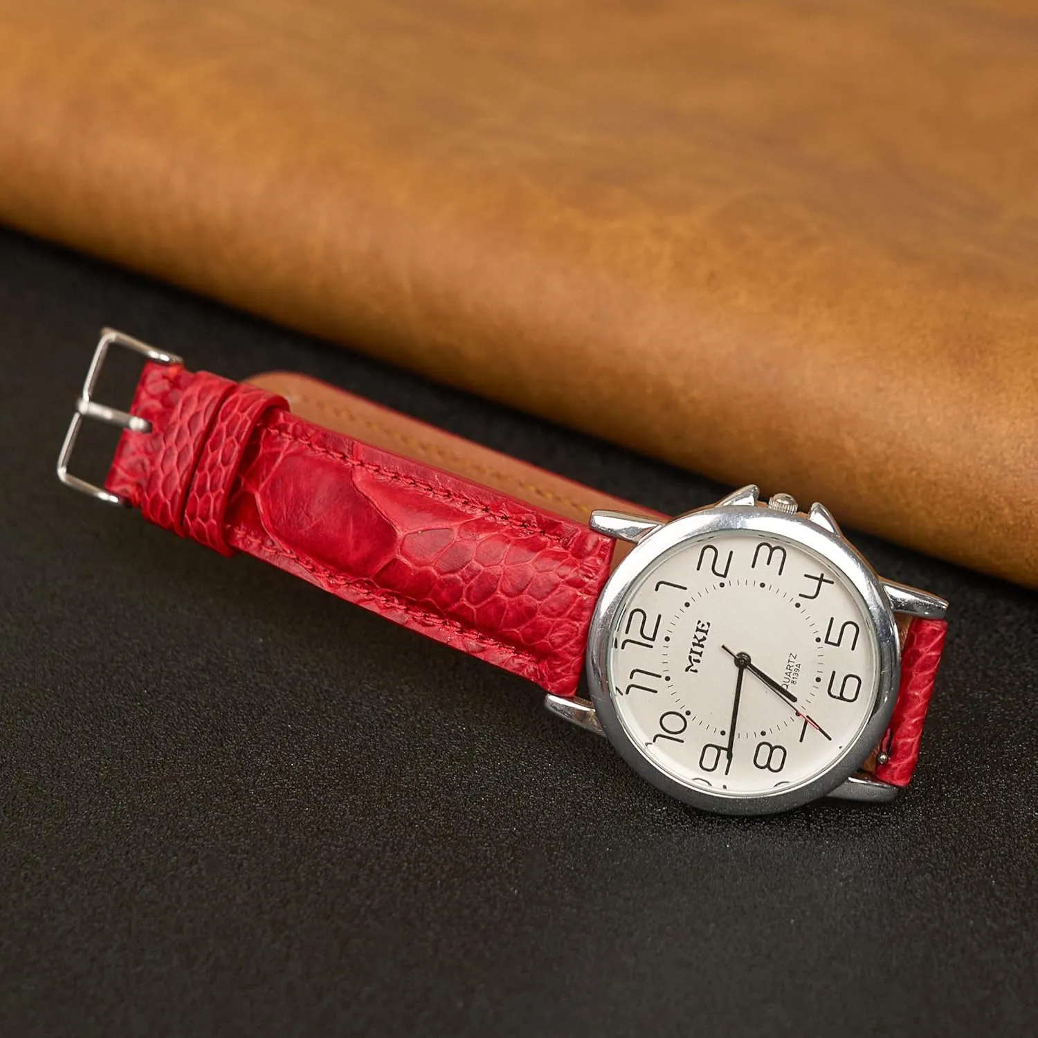 Quick Release Ostrich Leg Leather Watch Bands Men Handmade Replacement Wrist Watch Straps Vintage Extra Soft Exotic Leather Strap 18mm 19mm 20mm 21mm 22mm